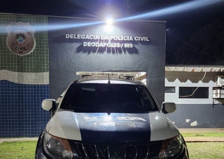 DEODÁPOLIS: Polícia Militar prende homem por desobediência após ocorrência de vias de fato e apreende droga para consumo pessoal