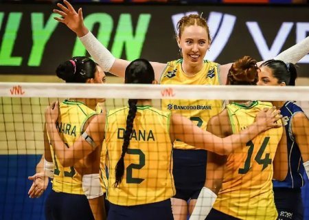 Brasil supera reação belga e mantém invencibilidade na Liga Mundial de Vôlei