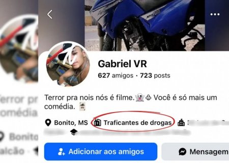 Morto em confronto em Bonito dizia que trabalhava com tráfico de drogas nas redes sociais