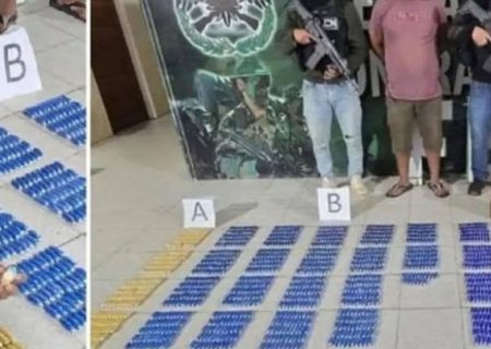 Polícia boliviana intercepta veículo com 2,6 mil cápsulas de drogas