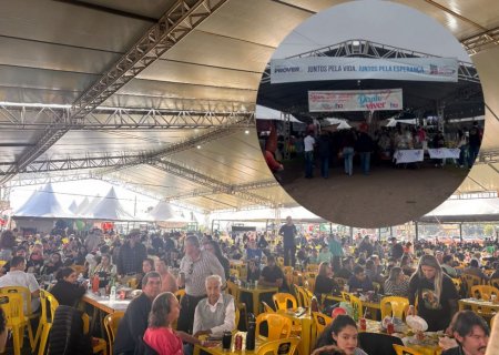 IVINHEMA: Mais de 5 mil pessoas prestigiam o Almoço e Leilão Direito de Viver