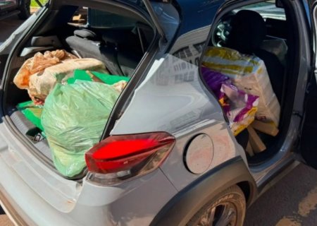 NOVA ANDRADINA: Motorista é preso com mais de 410 kg de maconha após perseguição