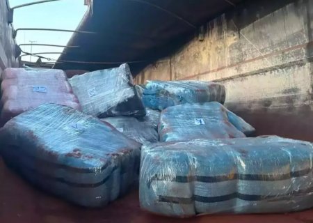 Polícia apreende 434 quilos de droga em carga de minério de ferro
