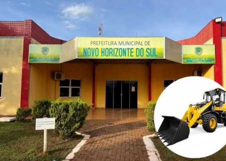 NOVO HORIZONTE DO SUL: Prefeitura compra duas pás carregadeiras por R$ 919,5 mil
