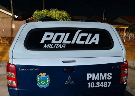 GLÓRIA DE DOURADOS: Polícia Militar prende homem por vias de fato no âmbito de violência doméstica