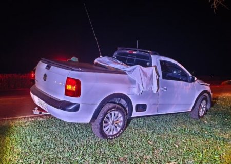 Homem morre atropelado em rodovia junto com cachorro de estimação em MS