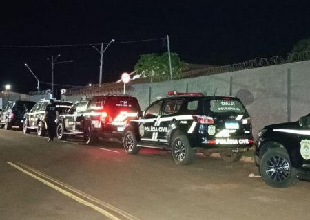 Com auxílio de helicópteros, operação contra crime organizado cumpre mandados em Dourados