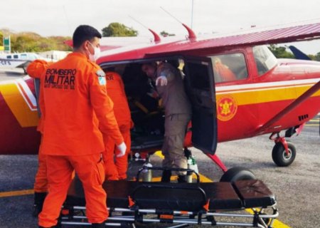 Indígena é resgatado por equipe aeromédica após afogamento
