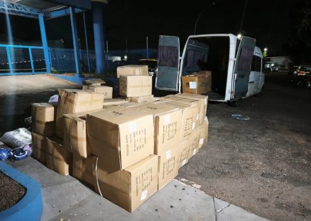 Mercadorias do Paraguai avaliadas em R$ 55,5 mil são apreendidas durante fiscalização em MS
