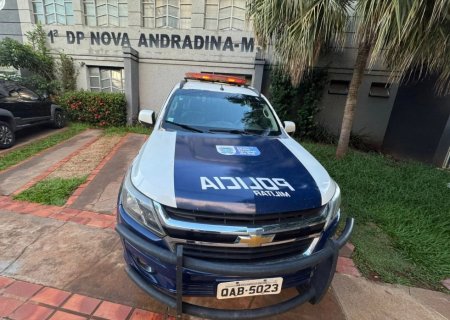 Jovem é levado à delegacia após romper tornozeleira eletrônica em Nova Casa Verde