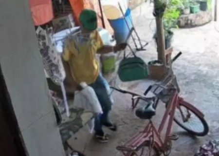 Ladrão arromba casa, come, bebe cerveja e leva dinheiro
