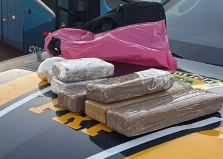 Mulher é presa com maconha e cocaína na rodovia BR-060