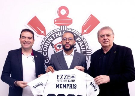 Corinthians renova contrato de Memphis até julho de 2028
