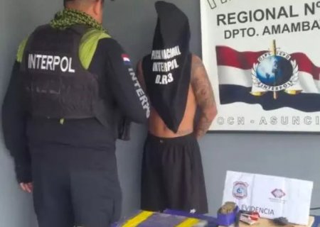 Brasileiro do CV é preso com tabletes de maconha no Paraguai