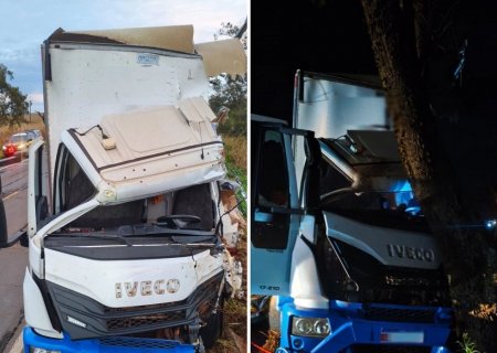 NOVA ANDRADINA: Caminhoneiro morre após acidente na BR-267