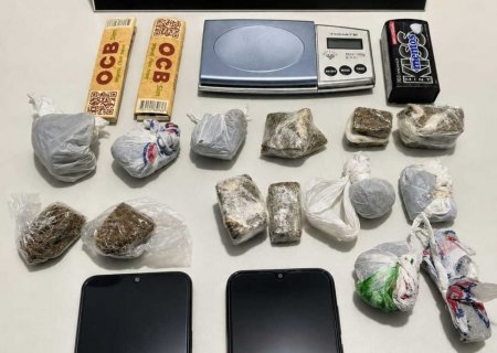 Conveniência volta a ser alvo da polícia e dois acabam presos por suspeita de tráfico