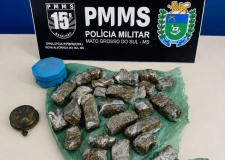 NOVA ALVORADA DO SUL: Mulher é presa e adolescente apreendido por tráfico
