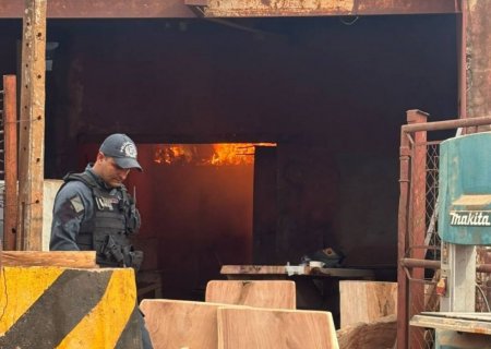 Ação rápida da PM salva morador e dois cães durante incêndio em Dourados