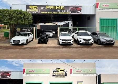IVINHEMA: MS Prime Autocenter e MS Prime Veículos reúne serviços automotivos e venda de veículos