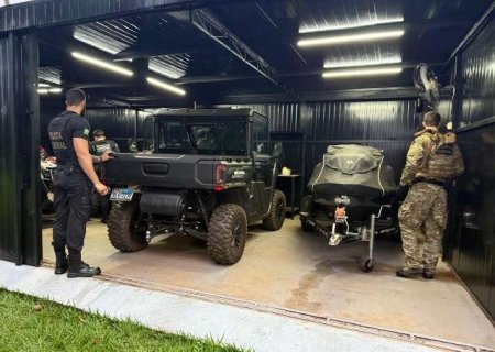 PF confisca R$ 50 milhões de traficantes e cumpre 15 mandados na fronteira