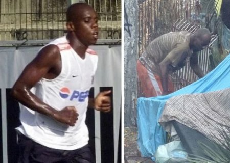 Vício em crack faz Régis Pitbull, ex-Corinthians, viver nas ruas: 'Se achar que estou morto, é melhor'
