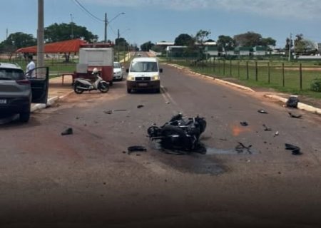 Jovem de 18 anos morre após colisão entre motocicleta e veículo em MS
