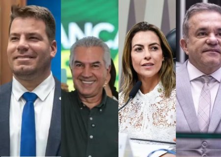 Quaest para o Senado em MS: Contar, 23%; Azambuja, 22%; Soraya, 10%; e Vander, 8%