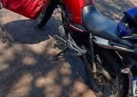 Com farol apagado, bandidos ameaçam motociclista e roubam moto de madrugada em MS