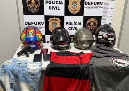 Trio de adolescentes é apreendido suspeito de atrair motociclistas por app para roubá-los em MS