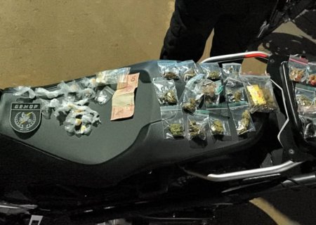 Homem tenta fugir da polícia e acaba flagrado com cocaína e maconha em MS