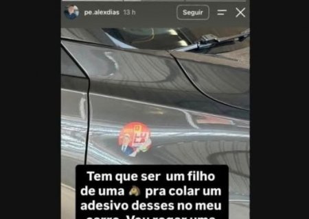 Padre de Dourados pede perdão após ‘rogar praga’ contra quem colou adesivo de candidato em seu carro