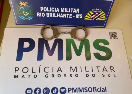 PM cumpre dois mandados de prisão em menos de 24 horas durante patrulhamento em Rio Brilhante