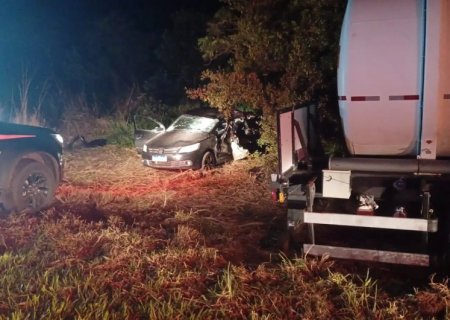 Colisão entre três veículos na BR-060 mata pai e filho e deixa duas pessoas em estado grave