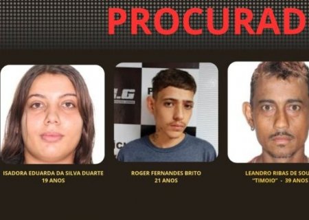 Polícia divulga imagens de foragidos de operação contra guerra entre facções em Dourados