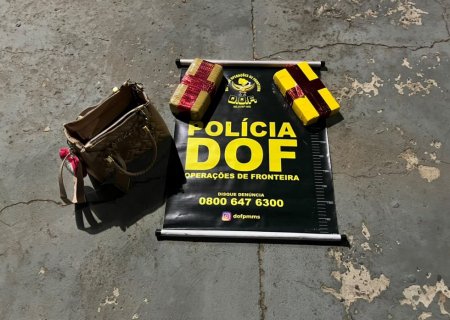 DOF prende mulher com cocaína e pasta-base de cocaína em Anastácio