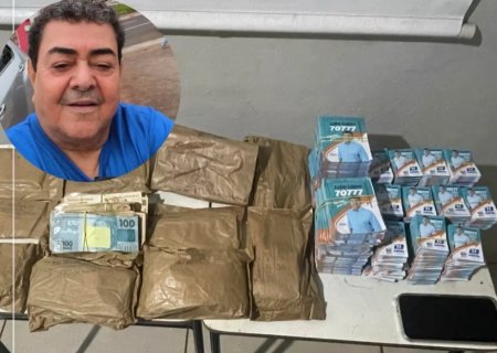Ex-presidente de Câmara é preso com mais de R$ 100 mil e santinhos de deputado